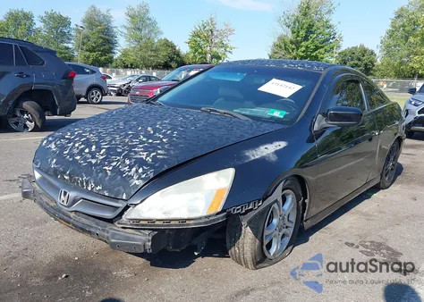 2006 Honda Accord 2.4 Lx из США, поврежденный, VIN 1HGCM72396A007504